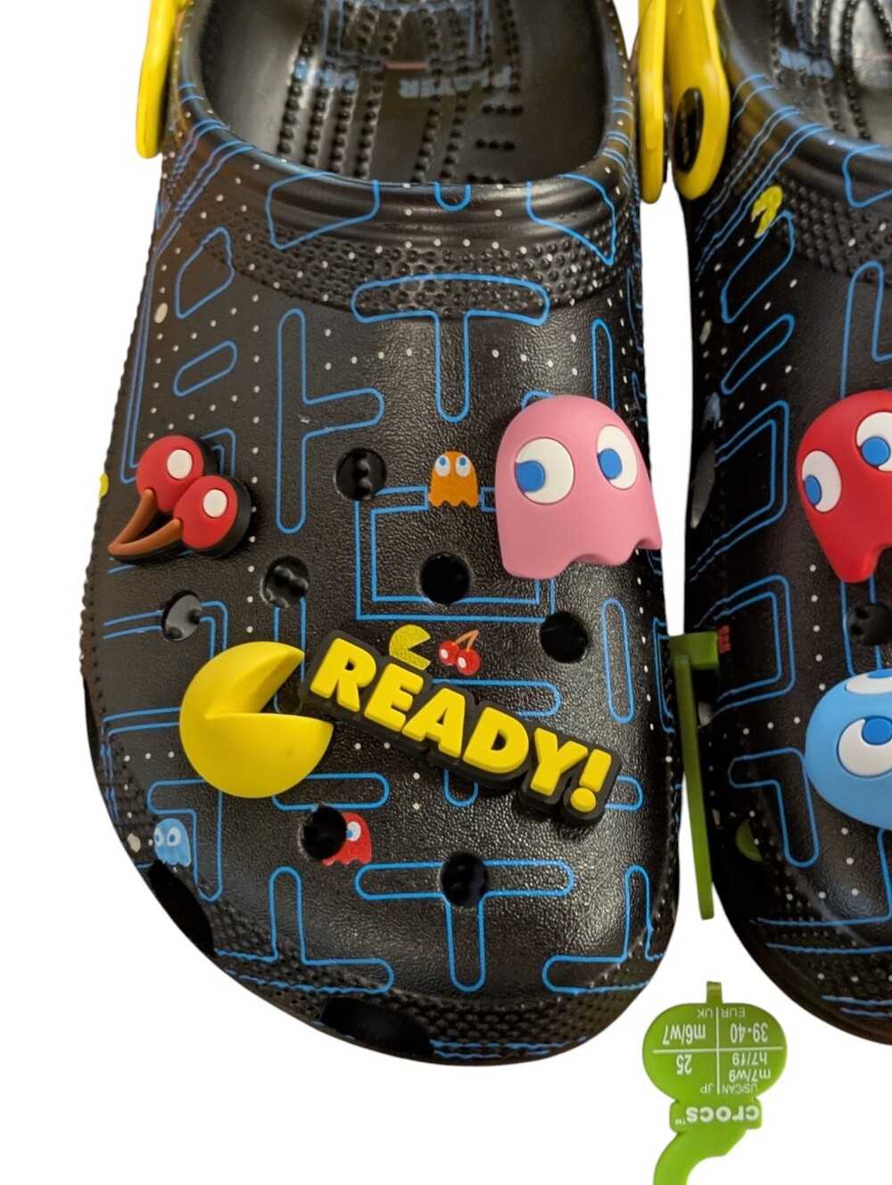 Crocs x Pac-Man Classic Clog Mens 7 Womens Size 9 - Picture 5 of 14